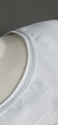 Cotton fabric sleeveless t-shirt