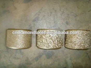 Vacuum Brazed Polishing Diamond Thread Grinding Wheel for stone