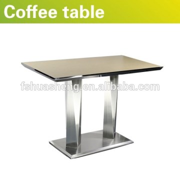 4 people dining table with metal leg