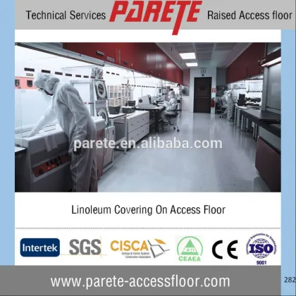 New product anti-static linoleum finish raised floor