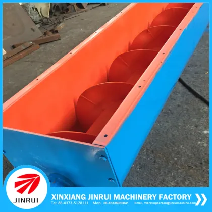 Customized Durable U type animal feed screw conveyor