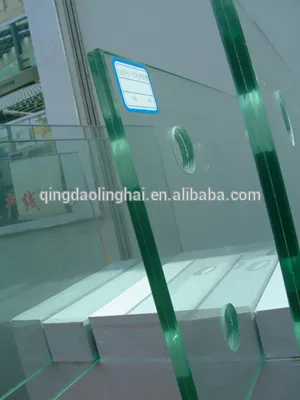 Soda Lime Glass Temper Float Glass Sheet Green Glass