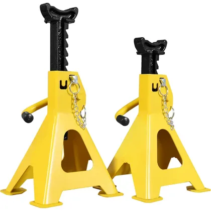 Torin Steel Car Jack Stands - Heavy Duty 2/3/6 Tons with Double Locking and Large Foot Base