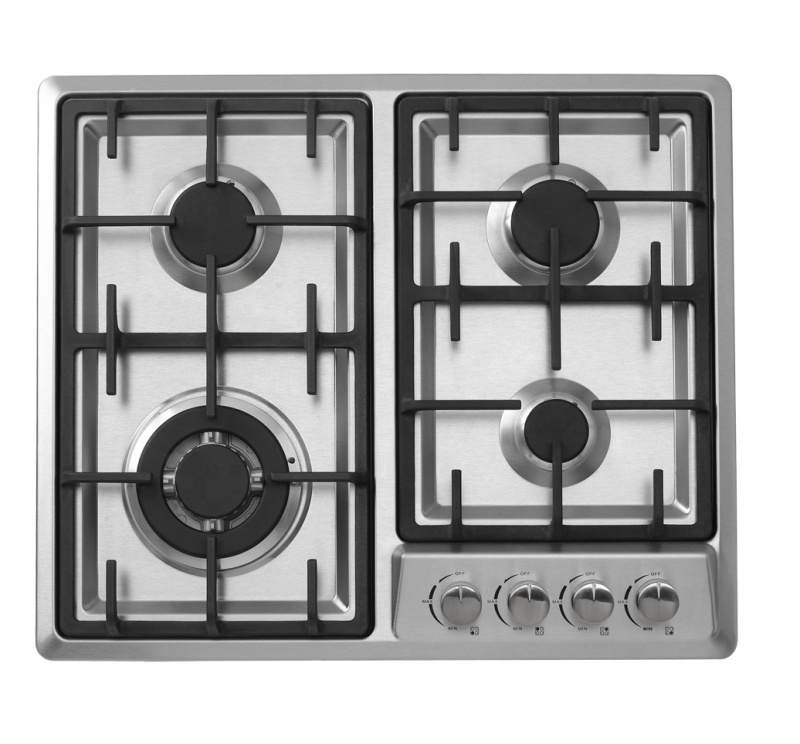 China Supplier Sales 4 Burners Stainless Steel Top Plate  Built-in 60cm 4 Burners Gas Stove Manufacturers