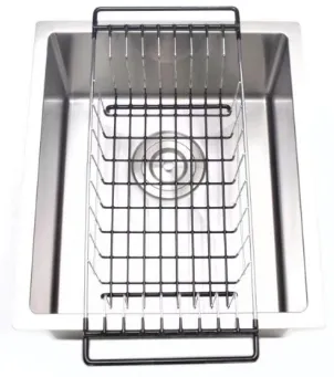 Stainless Steel Over The Sink Colander