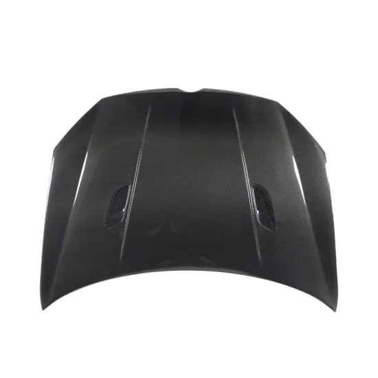 VW Golf 6 GTI Style Carbon Fiber Engine Cover for Golf6 Front Bonnet Hood - Compatible with Volkswagen Golf MK6