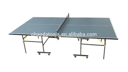 Modern table tennis table, Removable table tennis table, Folded portable table tennis table