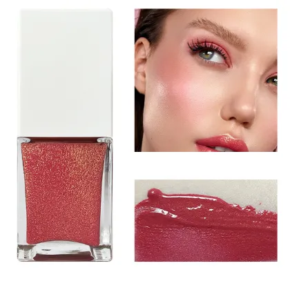 Private Label Glow Glossier Liquid Blush for Cheeks
