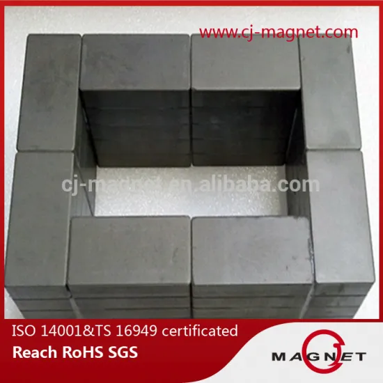 Super Permanent Ferrite Square Magnet for magnetic separator and all kinds of motors