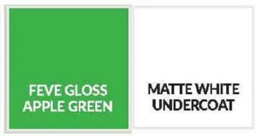 Gloss Apple Green Aluminium Sheet