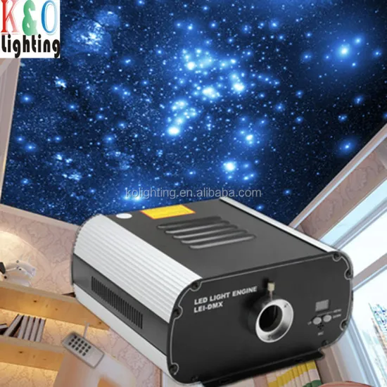 RGBW DIY Fiber Optic Star Ceiling Panels with 36W Illuminator and DMX Control