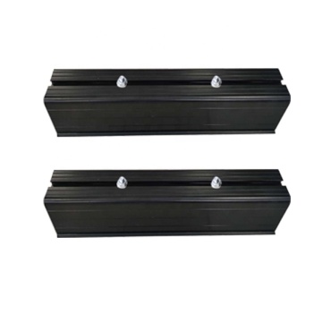 Black Plastic AC Indoor Bracket for PVC Air Conditioners and Mini Split Heat Pumps