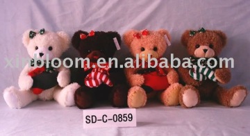 C0859plush christmas bear