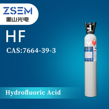 High Purity Hydrogen Fluoride CAS:7664-39-3 HF Purity:99.999% 5N Semiconductor organic solution
