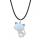 Opalite Luck Fox Collier For Women Men Healing Energy Crystal Amulet Animal Pendant Gemstone Jewelry Cadeaux