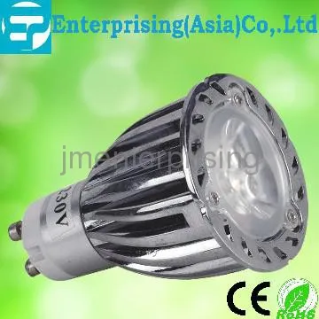 LED spotlights  GU10, MR16 3W, 6W