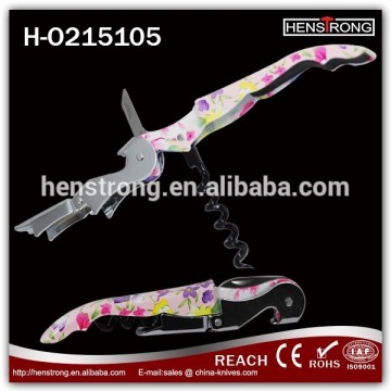 Flower Coating Bottle Opener and Wine Opener