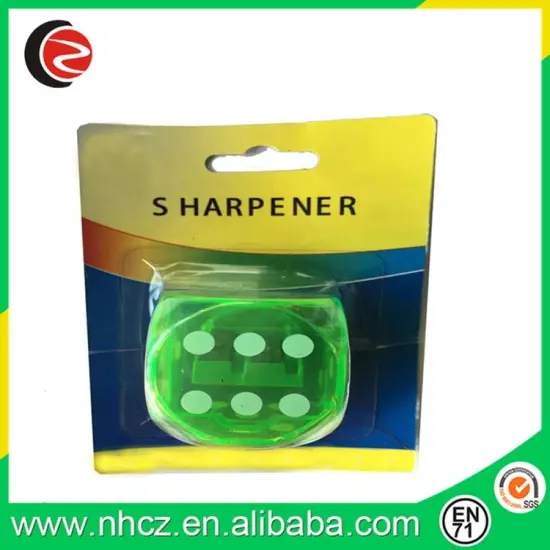 Green dice sharpener