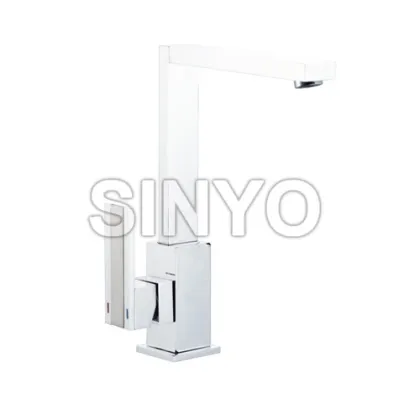 Contemporary Sing Lever Sink Faucet