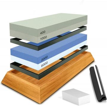 4 Side Grit 400/1000 2000/6000 pietre ad acqua