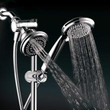 Bathroom multifunctional adjustable rainfall shower head set