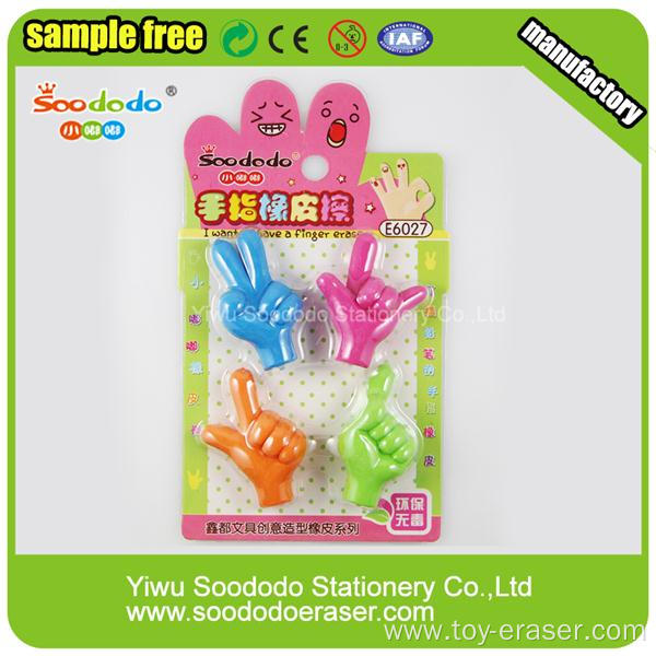 Most Popular Cute Finger Eraser For School Students