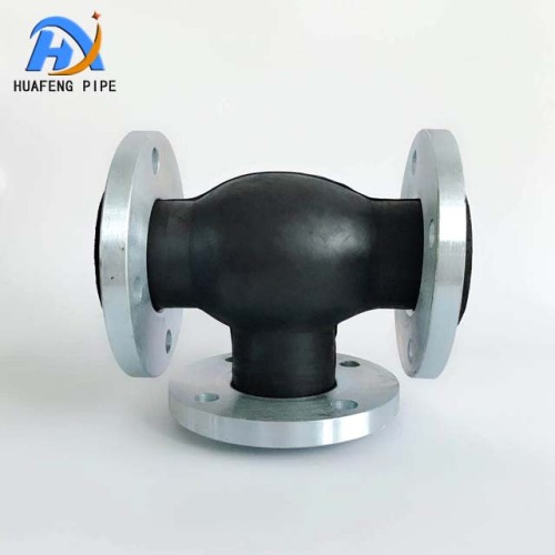 90 Degree Flexible Rubber Bent Joint Material Galvanised