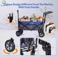 Outerlead Heavy Duty Foldable Wagons with Wheels+Cup Holder