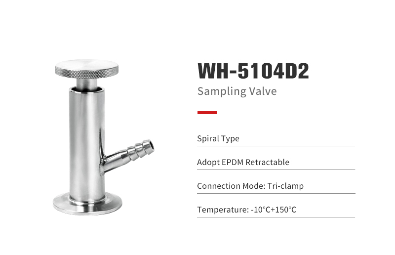 Stainless Steel Beer Sampling Valve