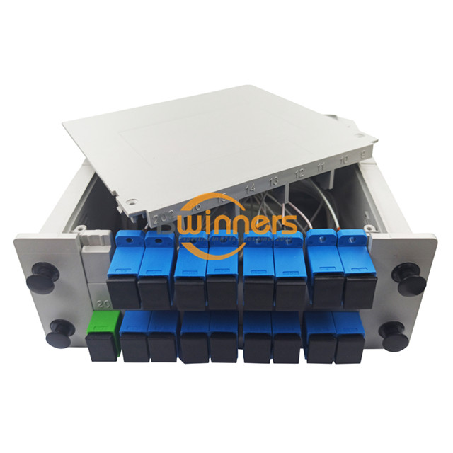 Einführmodul 1x16 SC/UPC Mini Abs Splitter