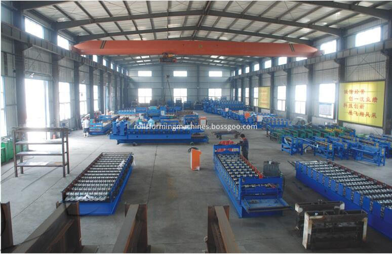 corrugated iron roof forming machine 