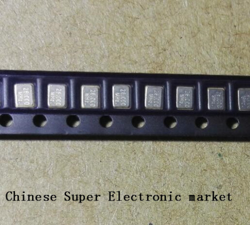 10pcs Passive patch crystal 3225 3.2*2.5mm 4 feet 8M 8MHZ 8.000MHZ 12PF 15PF 20PF resonator