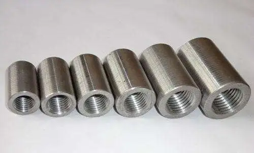 rebar connecting sleeve for mechanical splicing system