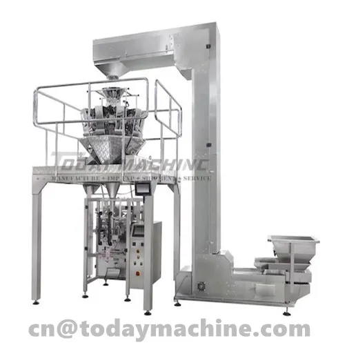 Automatic Weighing Food Frozen Chicken Feet Lobster Packaging Machine