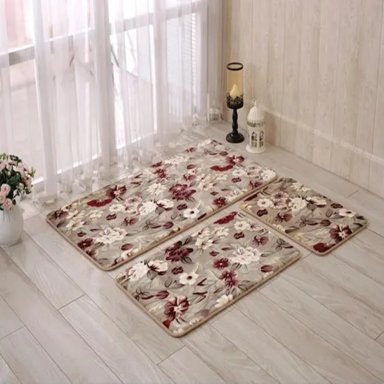 Heart Shape Pebbles Professional Fashionable Bath Mats Rug