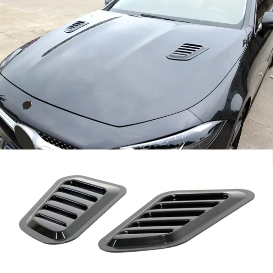 Universal Decorative Air Flow Intake Scoop for Hood and Fender