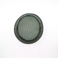Groene volle mesh emmer hoed met decoratieve riem
