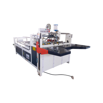 Semi-Automatic Carton Folder Gluer: Cardboard Box Pasting and Forming Machine