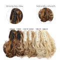 12 "Synthetic Claw Clip Wavy Ponytail Extensions Clip in Haarverlängerungen