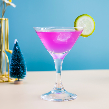 Unique Design 130ml Lead-Free Clear Glass Goblets - Cheap Price for Parties