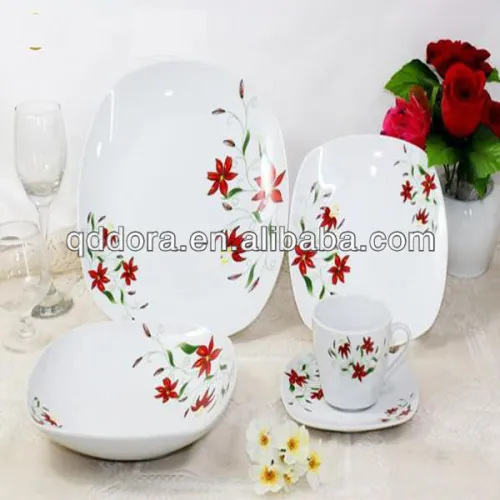 Opal Dinnerware,unbreakable Dinnerware,bone China Dinnerware, High Quality Opal Dinnerware