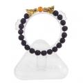 Dragon Head Lava stone 8MM Beaded Bracelet