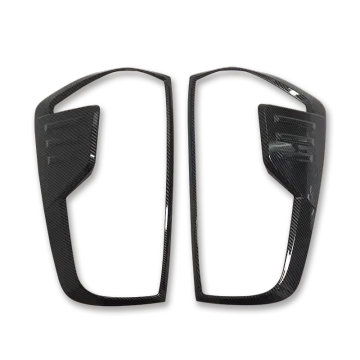 Carbon Fiber Black Taillight Lamp Cover for Nissan Navara 2021-2023 4x4 Accessories
