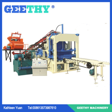 Qt4-15c Fully Automatic Color Paver Brick Block Making Machine