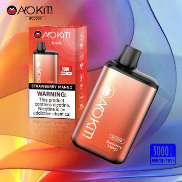 Aokit Bc 5000Puff Disposable vape E-Pipe 5000Puffs
