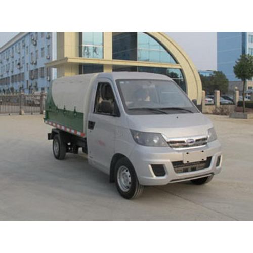 Mini Gasoline Sealed Barreled Garbage Truck