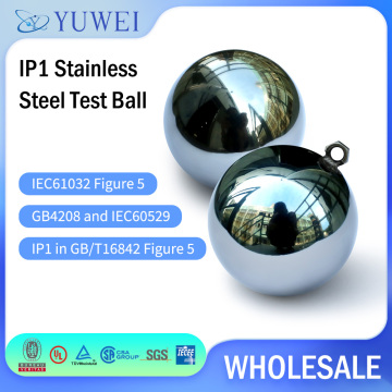 50mm Diameter Steel Ball With Ring IP1 Test Ball 500g 535g 1040g