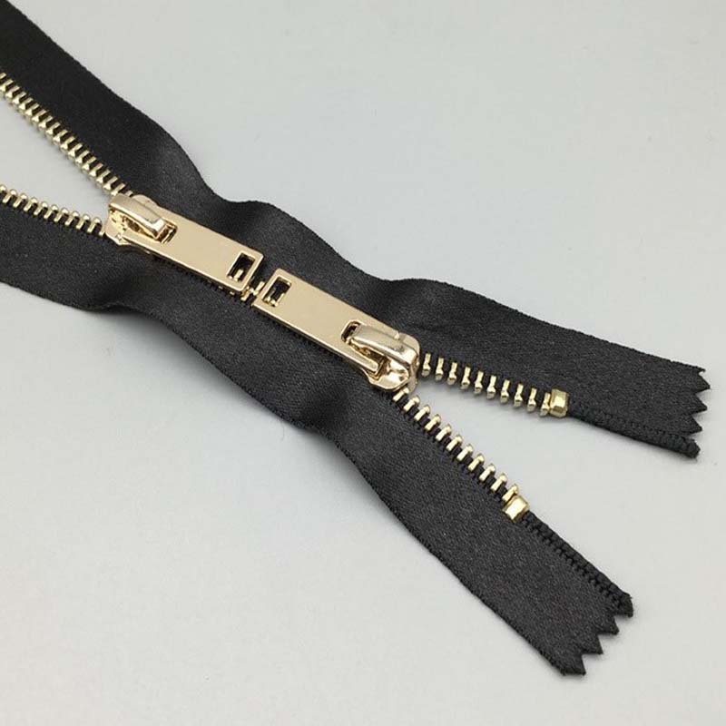 12 Inch metal separating zipper 