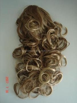 hairpiece in synthetic