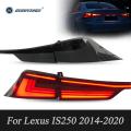 Luzes traseiras de LED hcmotionz para Lexus IS250/350 300H F 2014-2020